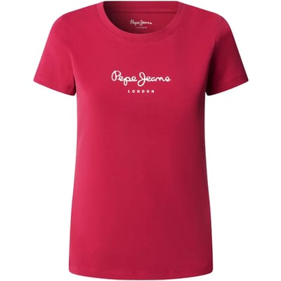 Pepe Jeans New Virginia T-shirt Met Korte Mouwen Roze S Vrouw