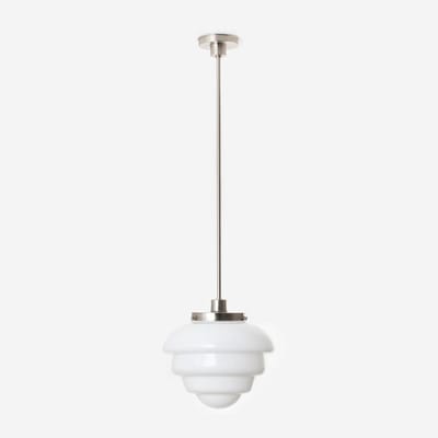 Hanglamp Citrus Large 20's Matnikkel - Art Deco Trade