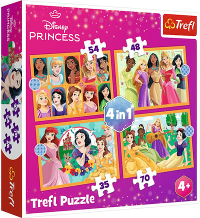 Disney-puzzel 4-in-1