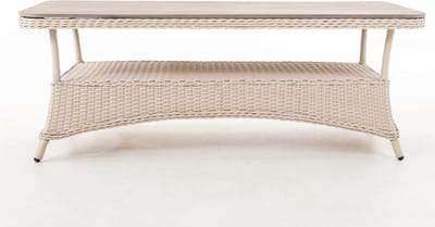 CLP Pandora - Loungetafel parelwit 160x80 cm