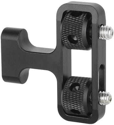 Dailygoods - Verbindinghouder - Dubbele 1/4"-20 schroeven - Lichtgewicht aluminium - Ideaal voor handgreep - Versterkt grip en stabiliteit - Geschikt...
