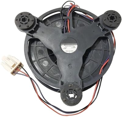 Motorventilator Koelkast - Koelmotor Onderdeel - Koelapparatuur Reparatie - 12V DC Motor - Compact Ontwerp - Zwart