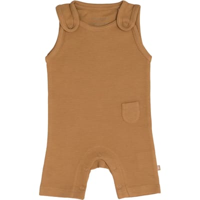 Baby's Only Salopette Pure - Caramel - 50 - 100% ecologisch katoen - GOTS