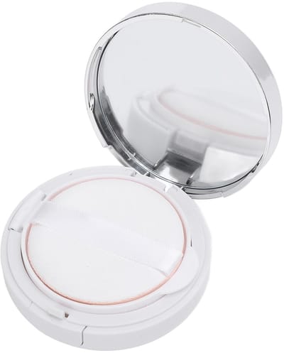 Dailygoods- Poedercontainer Draagbaar - Luxe Make-up Doos - Verzegeld Deksel - Spiegel - Zacht en Glad - Geschikt voor Cosmetica - Make-updoos