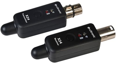 Citronic X24 Plug-in 2.4GHz Wireless Set voor microfoons