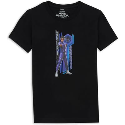 Wakanda Forever Shuri Kids' T-Shirt - Black - 98/104 (3-4 jaar)