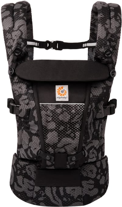 Ergobaby Draagzak Adapt - Soft Flex Mesh - Onyx Blooms