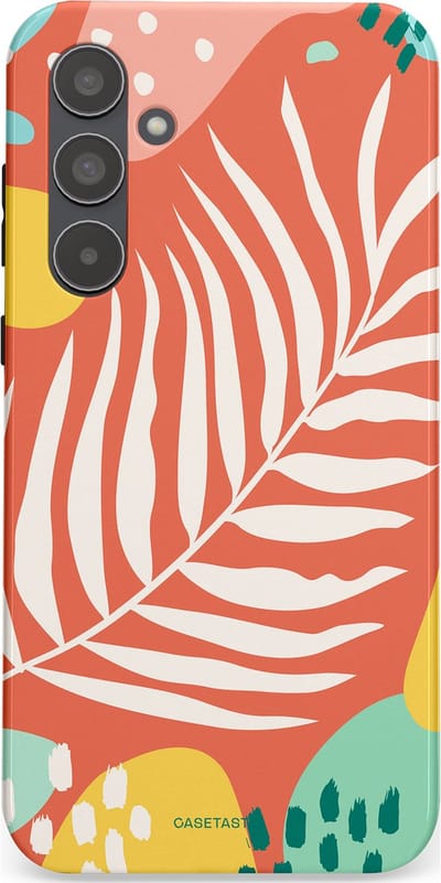 Casetastic Hoesje Geschikt voor Samsung A55 - Stijlvolle Beschermende Duo-layer Case - Zomeravond