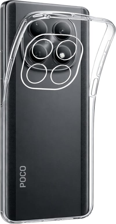 Hoesje voor Xiaomi Poco M8 5G - Siliconen Gel TPU Transparant Flexibele bescherming Ultradun