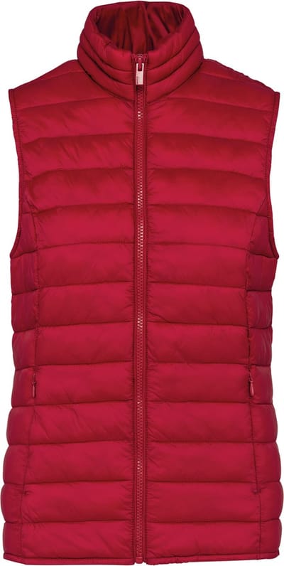 Native Spirit Ecologische lichte bodywarmer voor dames NS6006 - Hibiscus Red - M