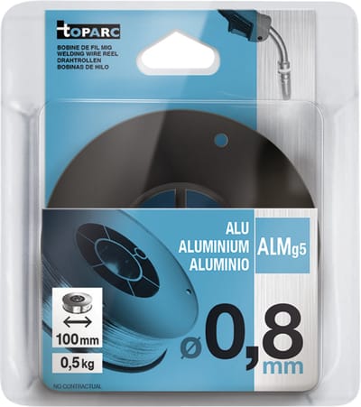 GYS Draadbobijn 100x0 8mm 0.5kg aluminium- 5193086548