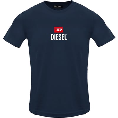 Diesel Just Small Nieuw D Logo Total Eclipse T-shirt