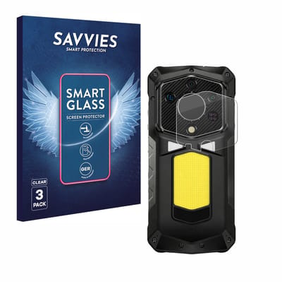 3 Stuks Savvies Screenprotector - geschikt voor Ulefone Armor 29 Ultra (ALLEEN Camera Lens) - beschermfolie glas transparant