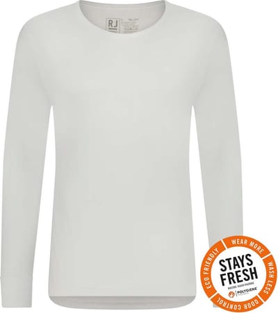 RJ Thermo Mayrhofen Heren Shirt Lange Mouw O-Neck Wolwit S