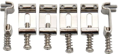 Göldo Vintage Böckchen Strat, M3 nikkel, 10,8mm, set - Gitaaronderdeel