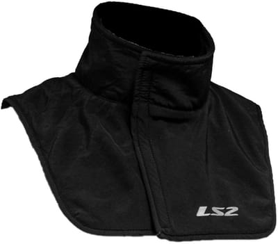 LS2 Motorkol nekkraag neck warmer winter fleece zwart - unisex - Voor motorrijders / scooter / etc