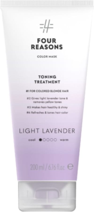 Four Reasons - Color Mask Toning Treatment Light Lavender - 200ml