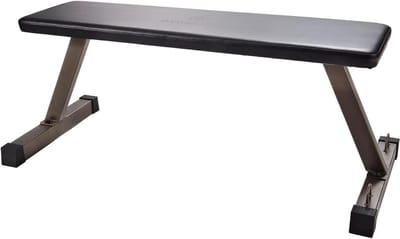 Halterbank - Fitnessbank Trainingsbank - Krachtoefeningen Thuis - Stalen Frame - 600 Lbs Capaciteit - Zwart