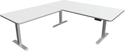 Zit sta hoekbureau Move-3 premium wit 200x220cm