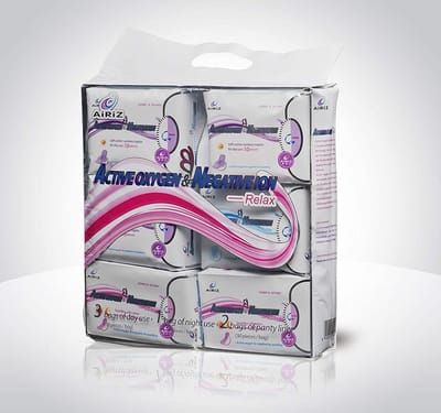 Tiens - AiRiZ Active Zuurstof en Negatieve Ion maandverband (6 stuks)