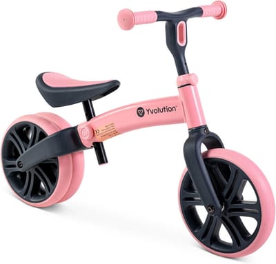 Loopfiets voor Peuters en Dreumesen met Verstelbaar Zadel en Stuur, Geschikt Vanaf 18 Maanden