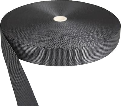 Sterke Zwarte Polypropyleen Band - 30mm Breed en 50 Meter Lang