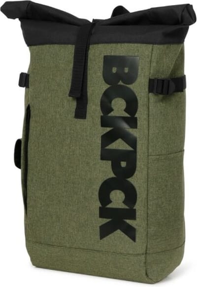Nörlander - Norländer BCKPCK Roltoprugzak 16L - Met laptopvak - Groen/Zwart