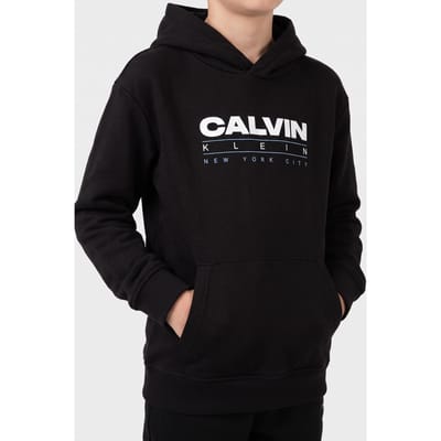 Calvin Klein Boys Graphic Tee Black Taglia: 8 | Abbigliamento Sportivo Outlet | kids | Nero