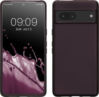 kwmobile telefoonhoesje geschikt voor Google Pixel 7 - Hoesje voor smartphone - Back cover in metallic braam
