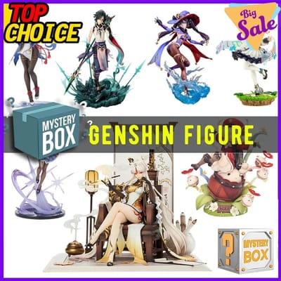 Genshin Impact Anime Model Blind Box Willekeurig Karakter Verzamelfiguur Actiefiguur Model Pop Cadeau voor Fans Spel Merchandise