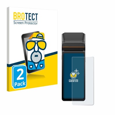 BROTECT - Screenprotector voor Sunmi V3H - Folie Beschermfolie matte 2 Stuks