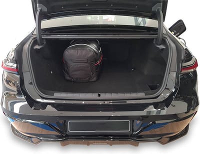 BMW i7 2022+ Reistassen Kofferbak Tassen Set Organizer | 4-Delige Perfect Passende Set | Auto Interieur Accessoires Nederland en België