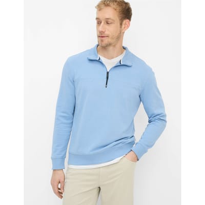 Brax Heren Shirt  Style SION heaven, lichtblauw, maat XXL