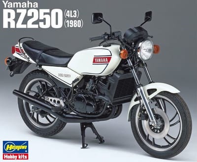 Hasegawa - 1/12 1/12 YAMAHA RZ250 1980 BK13 (2/23) * - modelbouwsets, hobbybouwspeelgoed voor kinderen, modelverf en accessoires