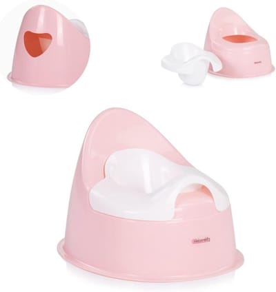 Potje - Kinderpotje Zindelijkheidstrainer - Zindelijkheidstraining - Antislip Basis - 36 x 24 x 25 cm - Roze