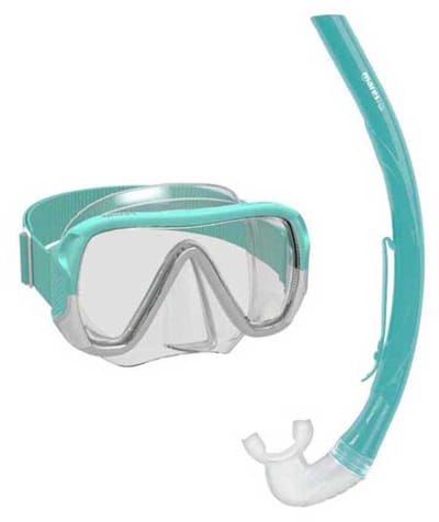 Mares Keewee Duikset Turquoise - Maskers & Snorkel