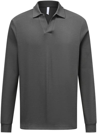 ALLTHEMEN Herren Katoenen shirt - kabelbreipatroon - S
