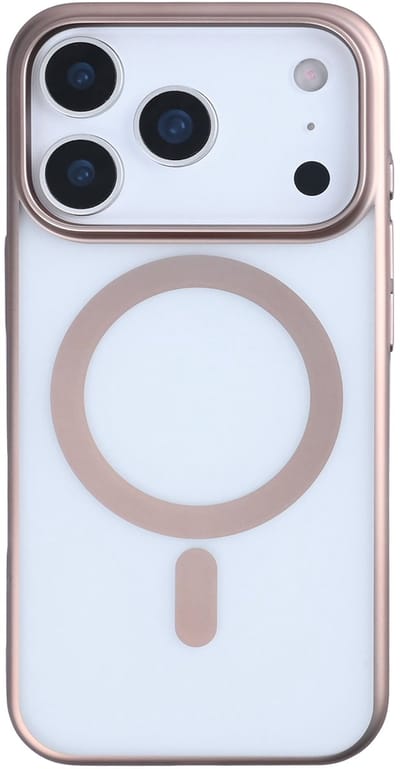 Rixus Instinct Mag Case For iPhone 17 Pro Max Desert Titanium