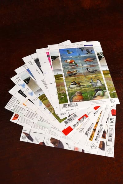 Smits Philately NL1 – Postzegels – Frankeergeldig – Origineel – 10 Vellen van 10 - Tarief 1 Nederland