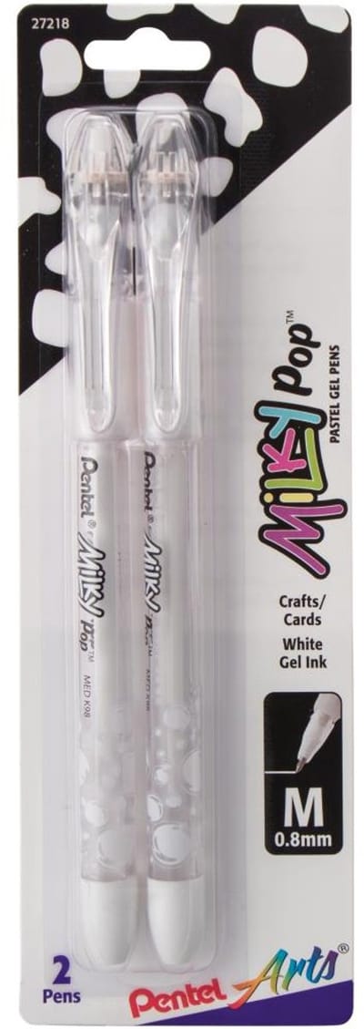 Pentel - Milky Pop Pastel Gel Pens - .8mm - 2 stuks - 27218
