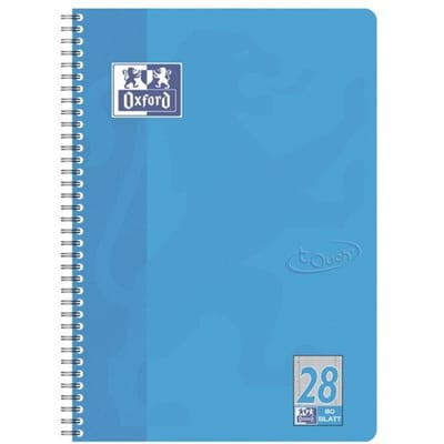 Oxford 400086497 schrijfblok & schrift A4+ 80 vel Blauw