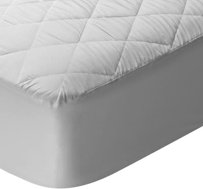 Famanu - Matrasbeschermer gewatteerd en ademend 160x190/200 cm Oeko Tex