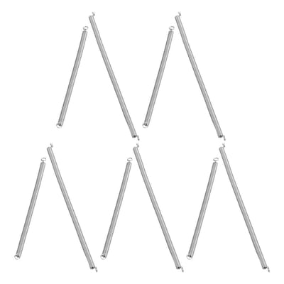 Nietmachine Veertjes - Vervangingsveren - Kantoor Reparatie - Dubbele Haak - 10 Stuks - Zilver