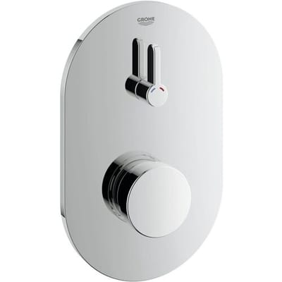 GROHE Eurosmart Cosmopolitan douchekraan - Zelfsluitend - Opbouwdeel