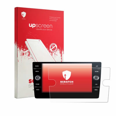 upscreen - Screenprotector voor Volkswagen T6.1 California Discover Media 8" (2020-2024) - Folie Beschermfolie transparant