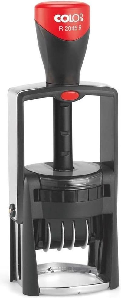 Colop Classic R2045/6 Rood - Stempels - Stempels volwassenen - Snelle Levering