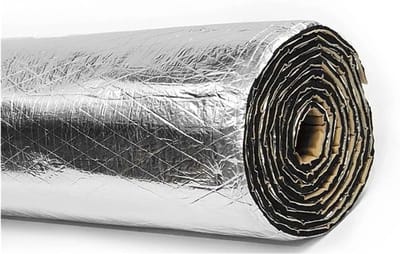 Isolatiemat Auto - Geluidsdemping Warmte - Motorruimte Isoleren - Zelfklevend Schuim - 400x250x10mm - Zwart