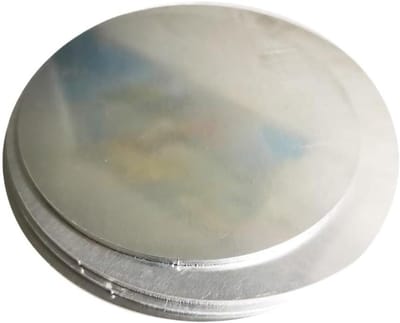 Aluminium Ronde Plaat - Metalen Schijf - Doe-het-zelf Projecten - 6061 Materiaal Kwaliteit - 300 mm Diameter - Zilverkleurig