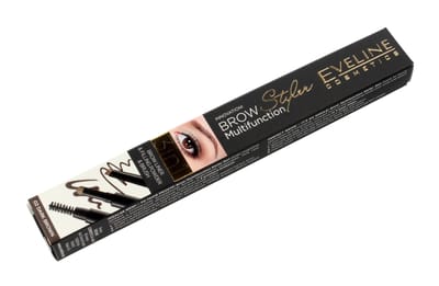 Eveline Cosmetics Brow Styler 3in1 Multifunction 02 Dark Brown