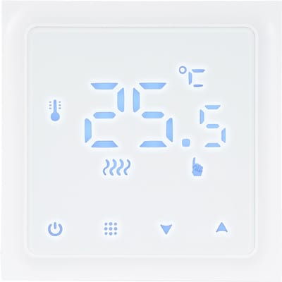 HY610WIFI Slimme verwarmingsthermostaat Digitale temperatuurregelaar Mobiele telefoon APP-bediening Gas Boiler wit